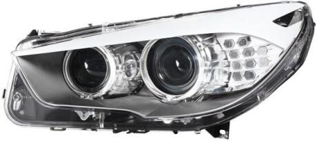 BMW Фара основна Bi-Xenon з мотором,без газоразр.лампи,без предвкл.прибора,D1S/H7 PY24W з денне.світлом прав.5 Gran Turismo F07 09- HELLA 1ZS 010 130-621 (фото 1)