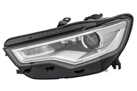 AUDI Фара основна Bi-Xenon з мотором,без предвк.прибора,без газоразр.лампи, D3S/H7 PSY24W след.за поворот,денне.світлом лів. A6 10- HELLA 1ZT 011 150-311