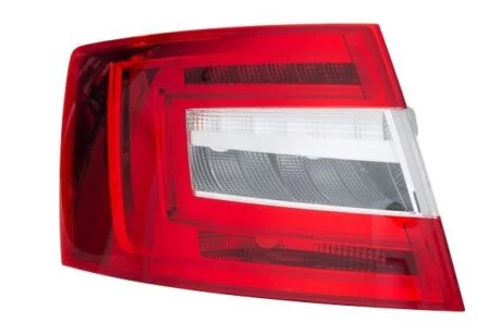 SKODA Задній ліхтар лівий LED, з гібридною технологією OCTAVIA III (5E3, NL3, NR3) HELLA 2SK012 883-051