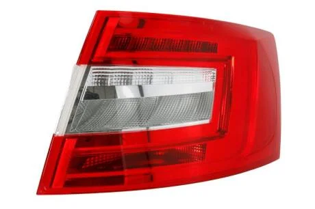 SKODA Задній ліхтар правий LED, з гібридною технологією OCTAVIA III (5E3, NL3, NR3) HELLA 2SK012 883-061