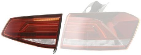 (Пн.-Пят. до 16:30) VW Задній ліхтар лівий LED PASSAT B8 Variant (3G5, CB5 HELLA 2TZ 011 890-071
