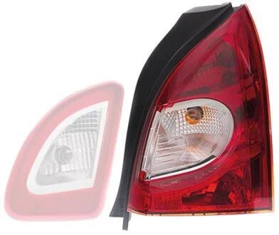 Ліхтар задн., лів, зовнішн., RENAULT TWINGO HELLA 2VA 010 938-031