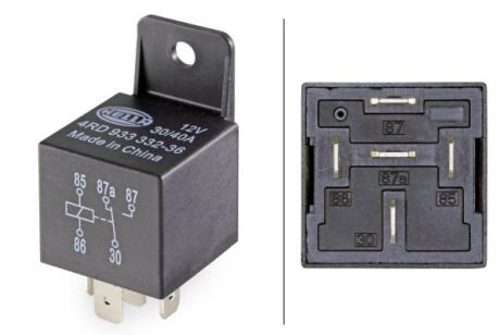 Реле 12 В, 30A/40A, 5 -пол., від -40 °C, до 125 °C HELLA 4RD933 332-361
