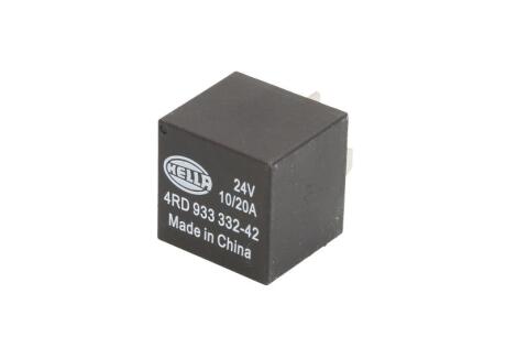 Реле 24 В, 20A/10A, 5 -пол., від -40 °C, до 125 °C HELLA 4RD933 332-421