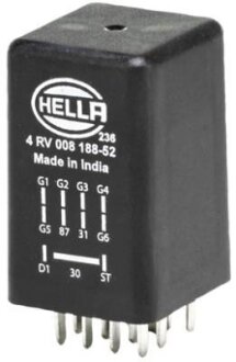 Контроллер / реле свічок накал HELLA 4RV 008 188-521