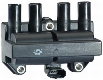 Котушка запалювання CHEVROLET LANOS DAEWOO LANOS, NUBIRA FSO LANOS OPEL CORSA C, FRONTERA B 1.4-2.2 05.97- HELLA 5DA 193 175-581