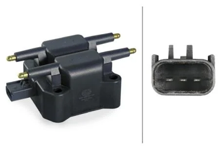 CHRYSLER котушка запалювання Cirrus,Neon,PT Cruiser,Sebring,Stratus,Voyager,Dodge,Mini,Mitsubishi HELLA 5DA358 057-151