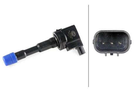 Котушка запалювання Honda Civic, City, Jazz 1.2-1.4i 02-> HELLA 5DA358 057-231