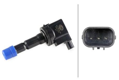 HONDA Котушка запалювання CITY IV 1.5 02-, JAZZ II 1.3-1.5 02- HELLA 5DA358 057-241