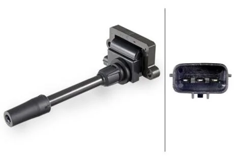 Котушка запалювання VOLVO V40 MITSUBISHI CARISMA, PAJERO III, PAJERO PININ I, SPACE STAR 1.8/2.0/3.5 07.95-06.07 HELLA 5DA358057-351