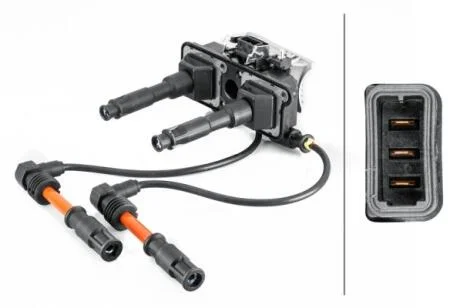 VW Котушка запалювання Passat 1.8 96-, Audi A4/6 94- HELLA 5DA358 057-551