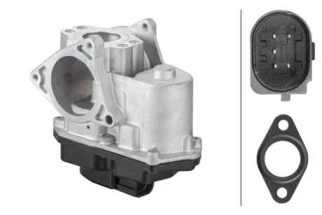 VW клапан ВГ EGR Audi A3,4,5,6,Q5,Seat,Skoda Octavia,SuperB,Golf V,VI,Passat 2.0TDI 05- HELLA 6NU010 171-801