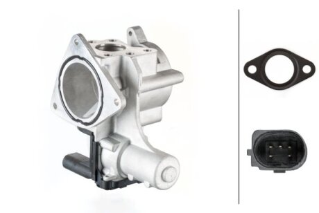 Клапан системи рециркуляції ВГ HELLA 6NU 010 171-861