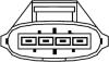Лямбда-зонд Astra G/H/Corsa/Meriva/Omega B/Vectra B/C/ 1.2-3.2 99- HELLA 6PA 009 166-501 (фото 2)
