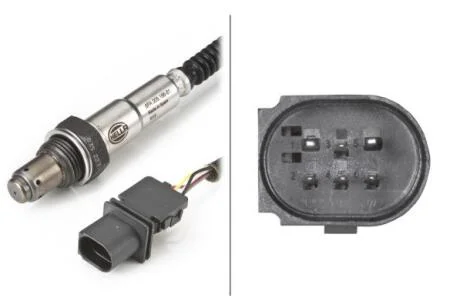 BMW Лямбда-зонд 6-полюсний 1 E87,3 E90,5 E60,7 E65,Fiat Scudo,Citroen Jumpy,DB A-class,W203/204/211/212,W164,W221,Sprinter,Peugeot HELLA 6PA 009 166-811