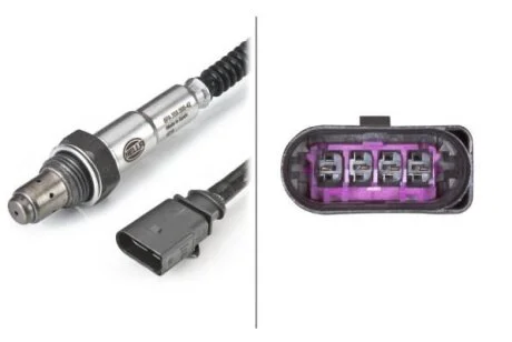Лямбда-зонд (4-pin) AUDI A1 11-, A3 03-, A4, A5, A6, SKODA, PORSCHE, VW HELLA 6PA 358 066-421