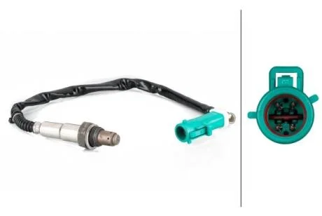 Лямбда-зонд (кількість дротів 4, 350мм) VOLVO C30, S40 II, S60 II, S80 II, V50, V60 I, V70 III, XC60 I FORD C-MAX, C-MAX II, FOCUS C-MAX, FOCUS II, FOCUS III, FOCUS III/HATCHBACK 1.4-4.6 08.02- HELLA 6PA358103-211