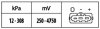 Мапсенсор 2.0DTI 16V,2.2DTI 16V OPEL Astra G 98-05, Vectra C 02-08, Zafira A 99-05, Vectra B 95-02, Signum 03-08, Omega B 93-03 HELLA 6PP 009 400-401 (фото 2)
