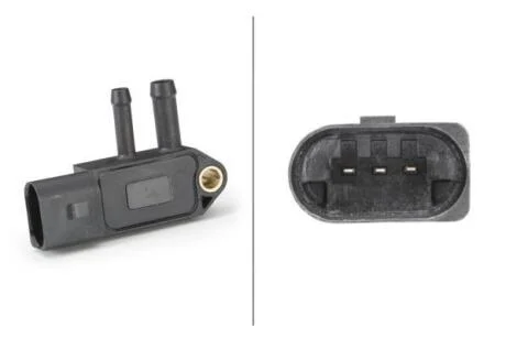 Датчик тиску вихлопних газів VW Caddy, Crafter, T5, Skoda, Audi 1.9-2.5TDi 03-> HELLA 6PP009 409-241