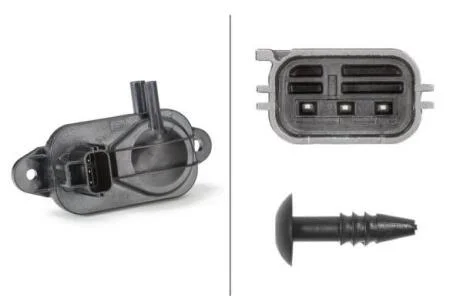 FORD Датчик тиску ВГ C-Max,Focus II,Galaxy,Kuga i,Mondeo IV,Jaguar,Landrover Freelander,Mazda 3/5,Volvo HELLA 6PP009 409-271