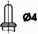 Датчик MB W201/W202/W124/W126/W140/W463 72- 1.8-6.0 температуры HELLA 6PT 009 107-251 (фото 2)