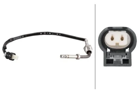 DB датчик температури вихлопних газів W204, W212, W166, SPRINTER 3,5-t HELLA 6PT010 376-131