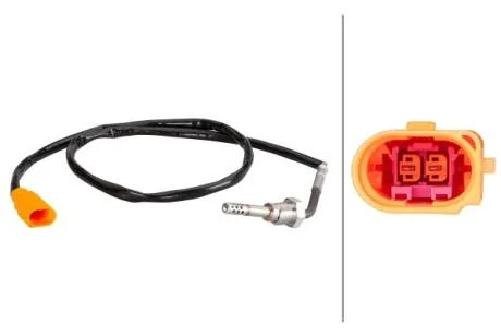 VW Датчик температури ВГ POLO V (6R1, 6C1) 1.2 09-, SKODA, SEAT HELLA 6PT010 376-261