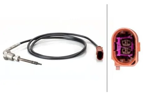 VW Датчик температури ВГ Touareg 3.0TDI -00 HELLA 6PT014494-531