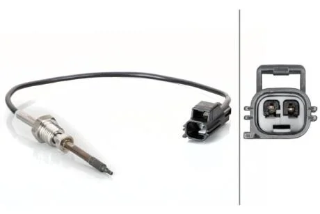 VOLVO Датчик температури відпрацьованих газів S80, V70, XC60 HELLA 6PT014495-011