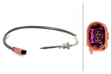 Датчик, температура відпрацьованих газів HELLA 6PT014495-061