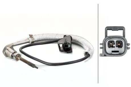 VOLVO Датчик температур ВГ, C30, S60, S80, V70, XC60 HELLA 6PT014495-111