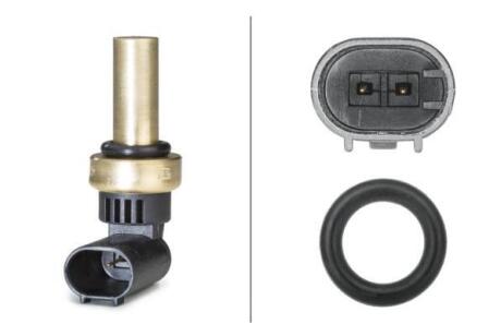 Датчик температури MB CDI (2-фишки) HELLA 6PT358 058-181