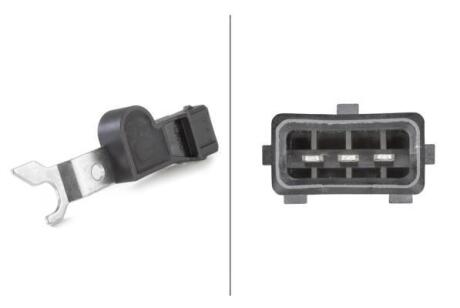 CHEVROLET Датчик положення распред.вала Lacetti, Captiva, Evanda, Daewoo, Opel Astra H, Antara, Zafira B 1.8/2.4 HELLA 6PU 009 121-971