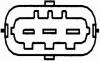 Датчик положення р/вала Fiat Ducato Ford C-Max, Fiesta VI, Focus, Mondeo IV Hyundai Santa Fe II Kia Ceed Opel Astra H, Corsa C, D, Zafira B 1.1-3.0D 09.00- HELLA 6PU 009 163-921 (фото 2)