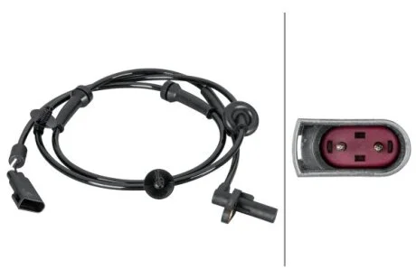 Датчик ABS HELLA 6PU012 806-621