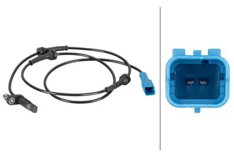 PEUGEOT Датчик ABS 508 1.6 10-, 508 2.0 10- HELLA 6PU012 806-701