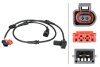 VW датчик ABS передн. Passat, Audi A4/6 94-, LT28-46 2.3 HELLA 6PU012 806-841 (фото 1)