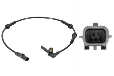 Датчик ABS HELLA 6PU012 806-861