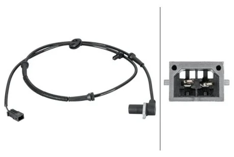 AUDI датчик ABS задн. прав. A4 -08 HELLA 6PU012 806-891