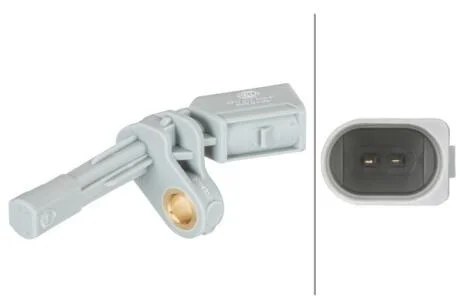 VW датчик ABS задн.лів. Jetta 15- HELLA 6PU012 806-971