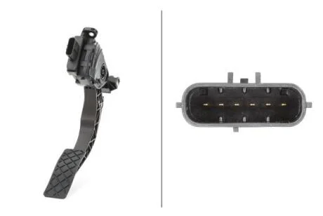 AUDI Датчик положення педалі ходу A4 B8 (8K2) 2.0 11-, A4 B8 (8K2) 2.0 08-, A4 B8 Avant (8K5) 3.2 08- HELLA 6PV 009 505-701