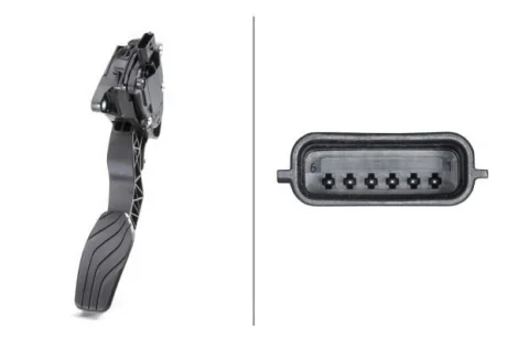 Датчик, положення педалі ходу HELLA 6PV 009 978-761