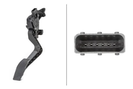 Датчик, положення педалі ходу HELLA 6PV010 175-701