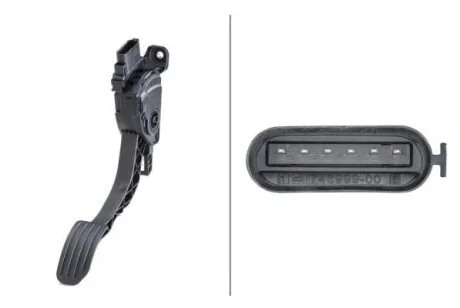 VOLVO Датчик положення педалі ходу S60 II, S80 II HELLA 6PV 010 834-811