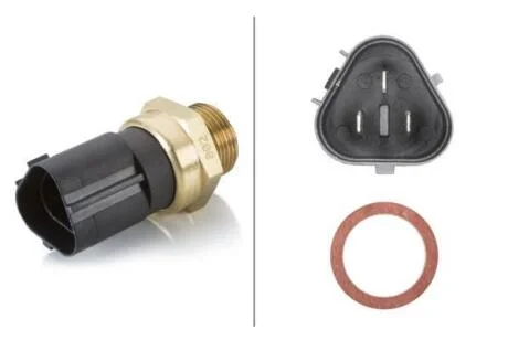 Термовимикач вентилятору радіатора - 12V HELLA 6ZT 007 800-111