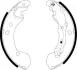 Комплект гальмівних колодок HELLA 8DB 355 002-801 (фото 1)