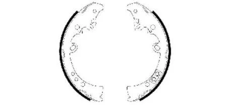 Гальмівні колодки зад. Hilux/Fortuner 2.4-4.0 05- HELLA 8DB 355 003-011