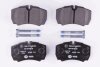 Комплект гальмівних накладок, дискове гальмо HELLA 8DB 355 005-381 (фото 1)