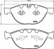Тормозные колодки передние (20.4 мм) (система ATE) BMW 03-10 HELLA 8DB 355 006-551 (фото 2)