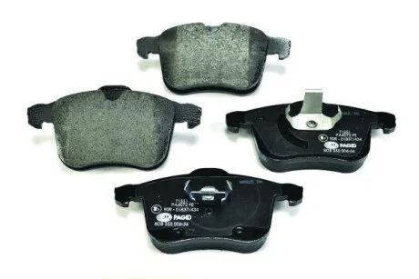 Комплект гальмівних накладок, дискове гальмо HELLA 8DB 355 006-561